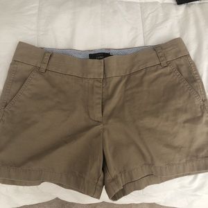 J.Crew Khaki Chino Shorts